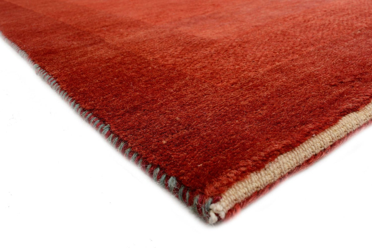 Alfombra Gabbeh - Loribaft Persa - 149 x 101 cm - rojo