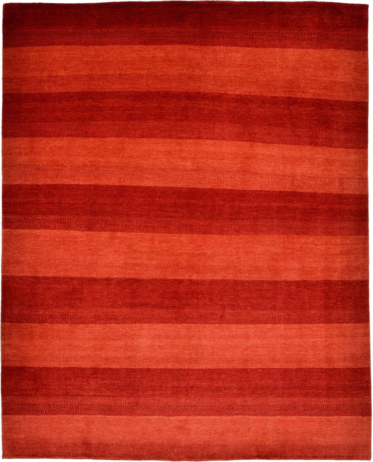 Alfombra Gabbeh - Loribaft Persa - 252 x 199 cm - rojo