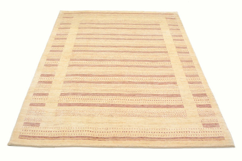 Alfombra Gabbeh - Loribaft Persa - 202 x 153 cm - natural