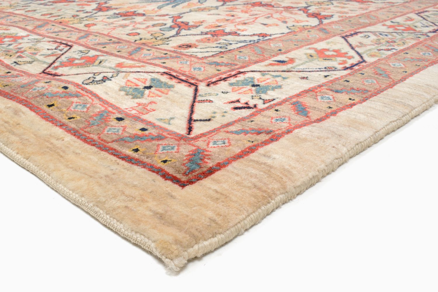 Alfombra Gabbeh - Loribaft Persa - 236 x 175 cm - multicolor