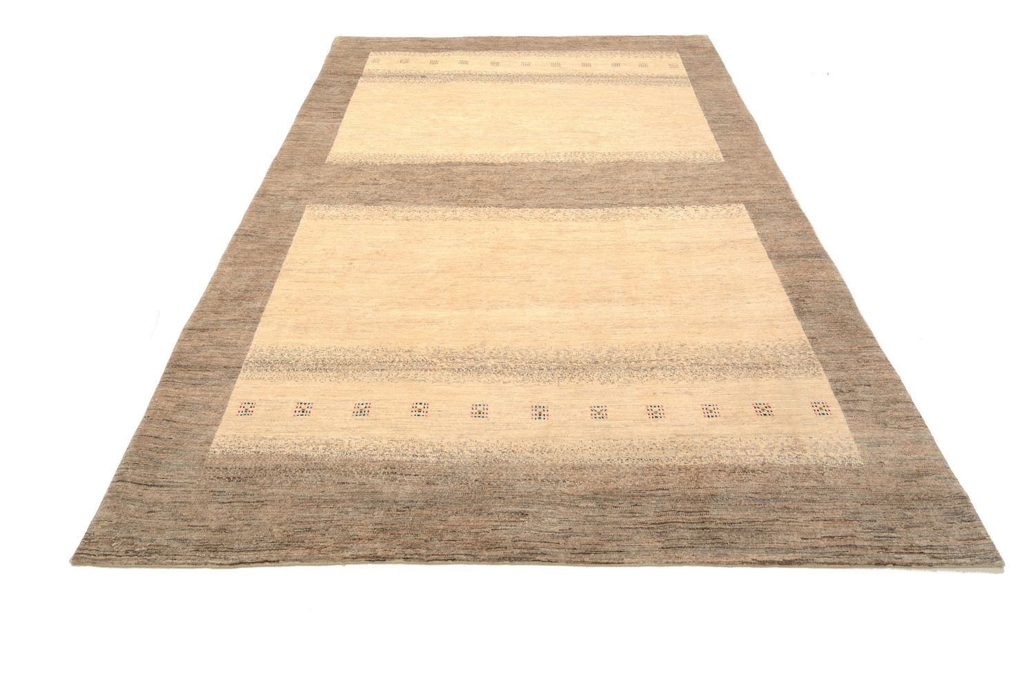 Alfombra Gabbeh - Loribaft Persa - 301 x 201 cm - beige