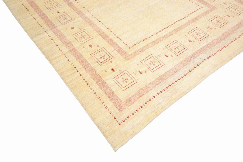 Alfombra Gabbeh - Loribaft Persa - 417 x 309 cm - beige