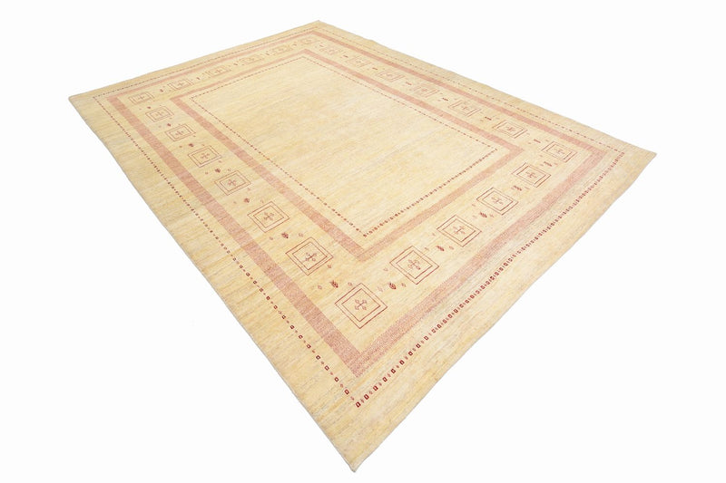 Alfombra Gabbeh - Loribaft Persa - 417 x 309 cm - beige
