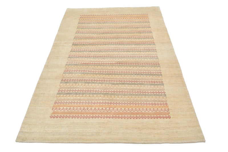 Alfombra Gabbeh - Loribaft Persa - 302 x 201 cm - natural