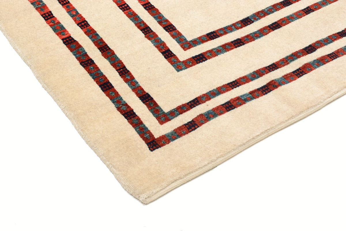 Alfombra Gabbeh - Loribaft Persa - 179 x 127 cm - beige