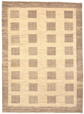 Alfombra Gabbeh - Loribaft Persa - 264 x 190 cm - beige