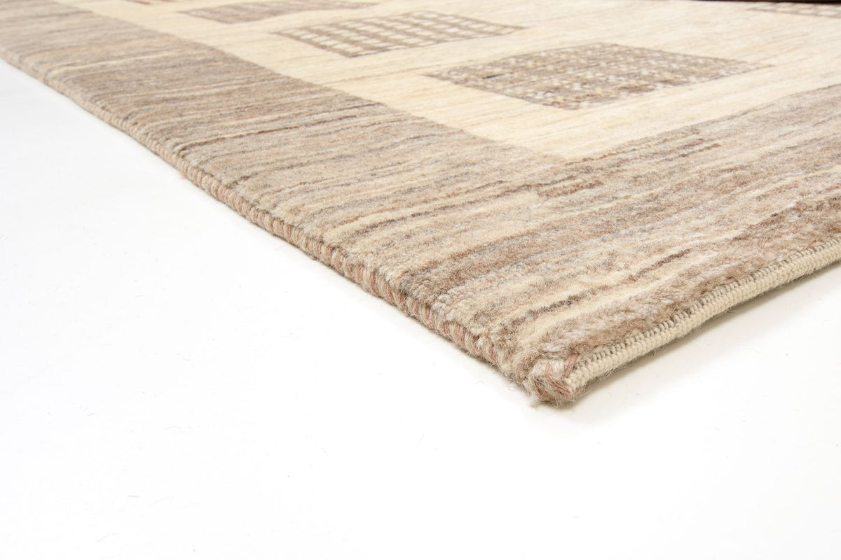 Alfombra Gabbeh - Loribaft Persa - 264 x 190 cm - beige