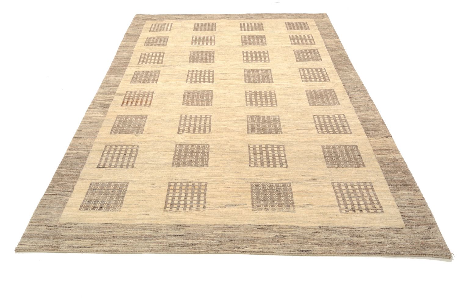 Alfombra Gabbeh - Loribaft Persa - 264 x 190 cm - beige