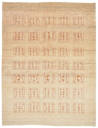 Alfombra Gabbeh - Loribaft Persa - 198 x 148 cm - natural