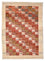 Alfombra Gabbeh - Loribaft Persa - 142 x 101 cm - rojo