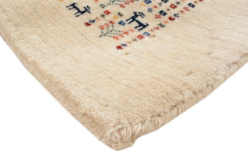 Alfombra Gabbeh - Loribaft Persa - 180 x 120 cm - beige