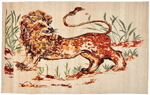 Alfombra Gabbeh - Loribaft Persa - 277 x 172 cm - multicolor