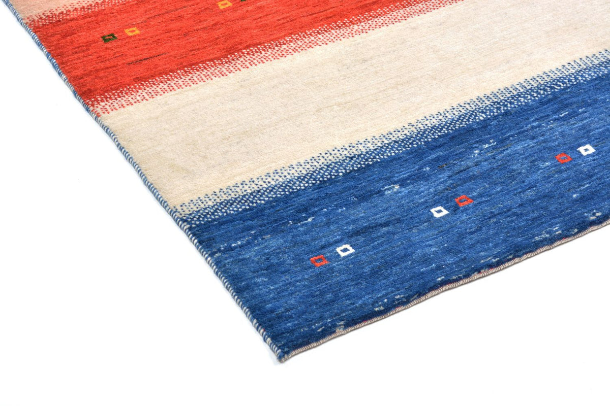 Alfombra Gabbeh - Loribaft Persa - 198 x 101 cm - multicolor