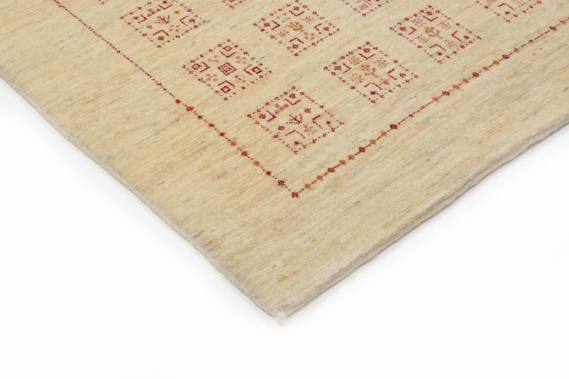 Alfombra Gabbeh - Loribaft Persa - 174 x 106 cm - beige