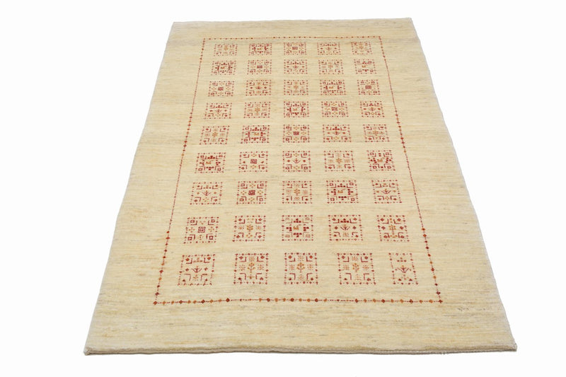 Alfombra Gabbeh - Loribaft Persa - 174 x 106 cm - beige