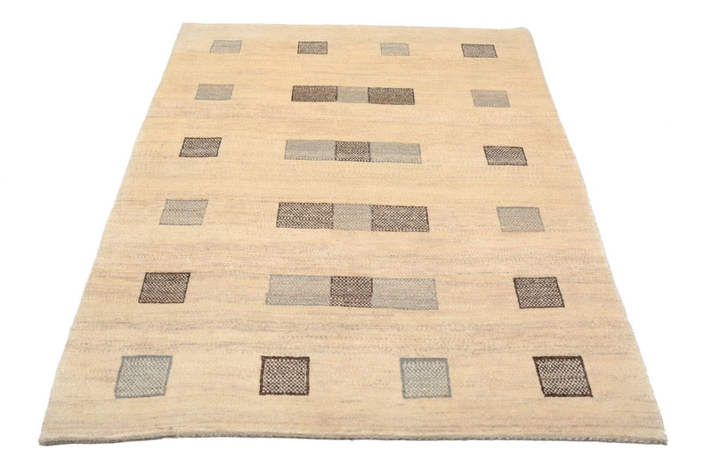 Alfombra Gabbeh - Loribaft Persa - 179 x 125 cm - marrón claro
