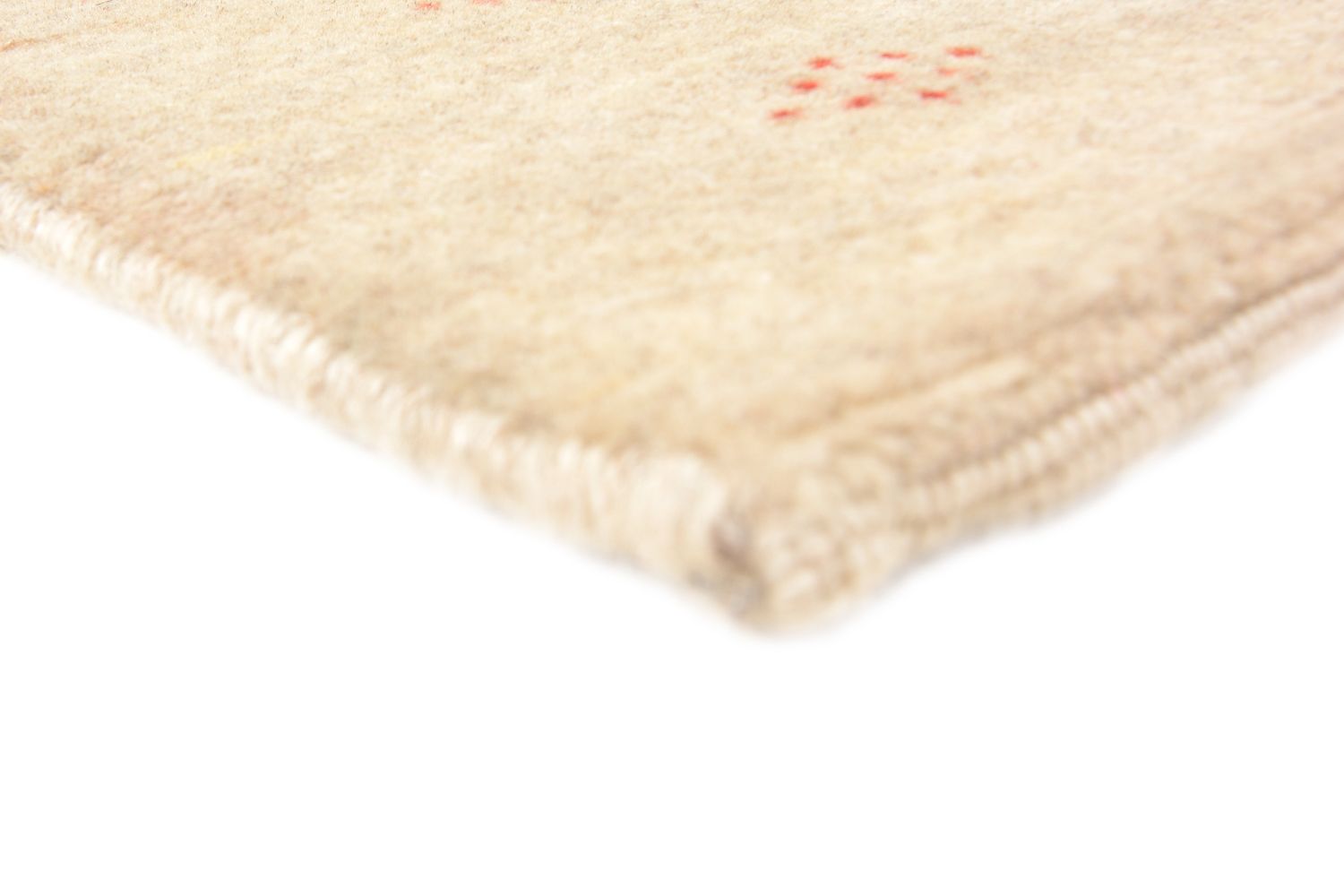Alfombra de pasillo Alfombra Gabbeh - Loribaft Persa - 201 x 85 cm - beige
