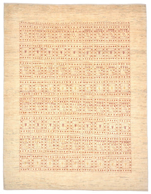 Alfombra Gabbeh - Loribaft Persa - 202 x 157 cm - beige