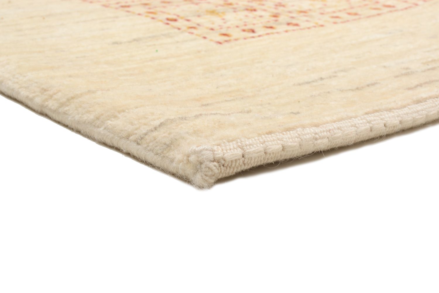 Alfombra Gabbeh - Loribaft Persa - 202 x 157 cm - beige