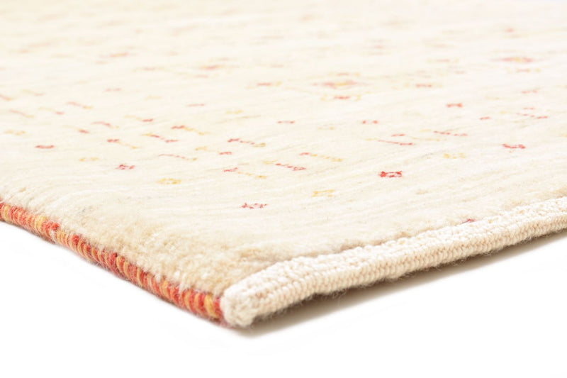 Alfombra de pasillo Alfombra Gabbeh - Loribaft Persa - 201 x 88 cm - natural