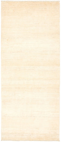 Alfombra de pasillo Alfombra Gabbeh - Loribaft Persa - 206 x 85 cm - natural