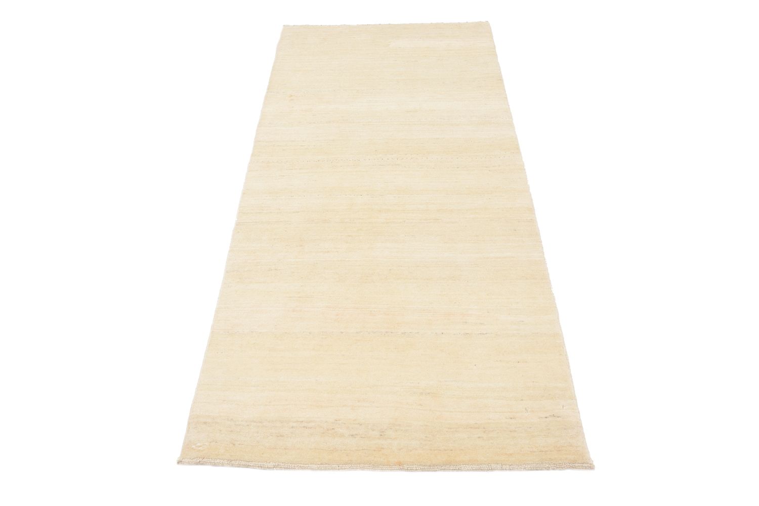 Alfombra de pasillo Alfombra Gabbeh - Loribaft Persa - 206 x 85 cm - natural