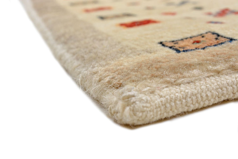 Alfombra Gabbeh - Loribaft Persa - 127 x 84 cm - multicolor