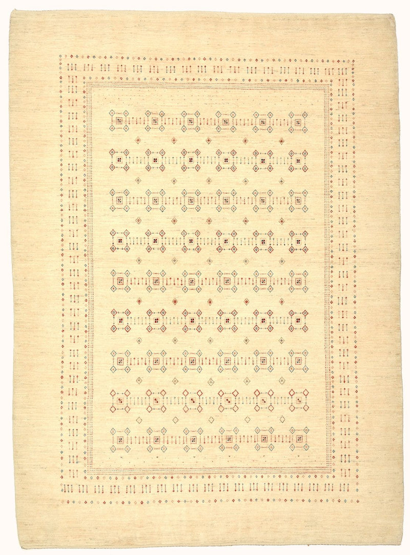 Alfombra Gabbeh - Loribaft Persa - 239 x 174 cm - beige