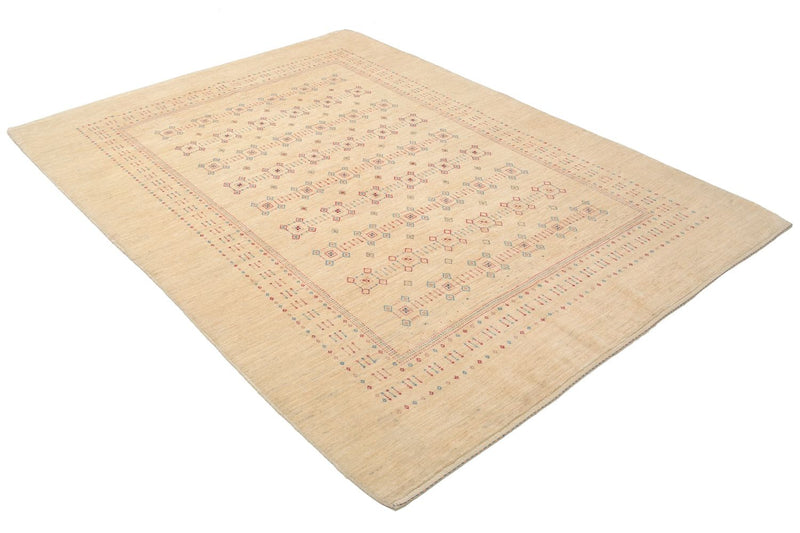 Alfombra Gabbeh - Loribaft Persa - 239 x 174 cm - beige