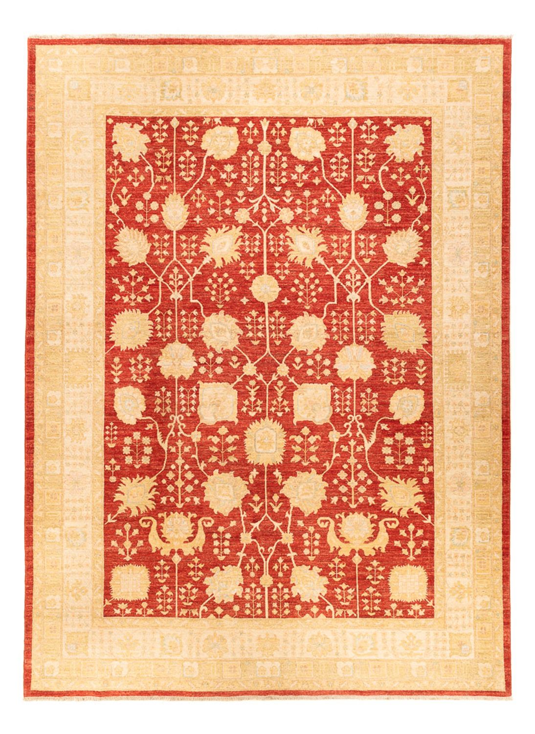 Alfombra Ziegler - 343 x 254 cm - rojo
