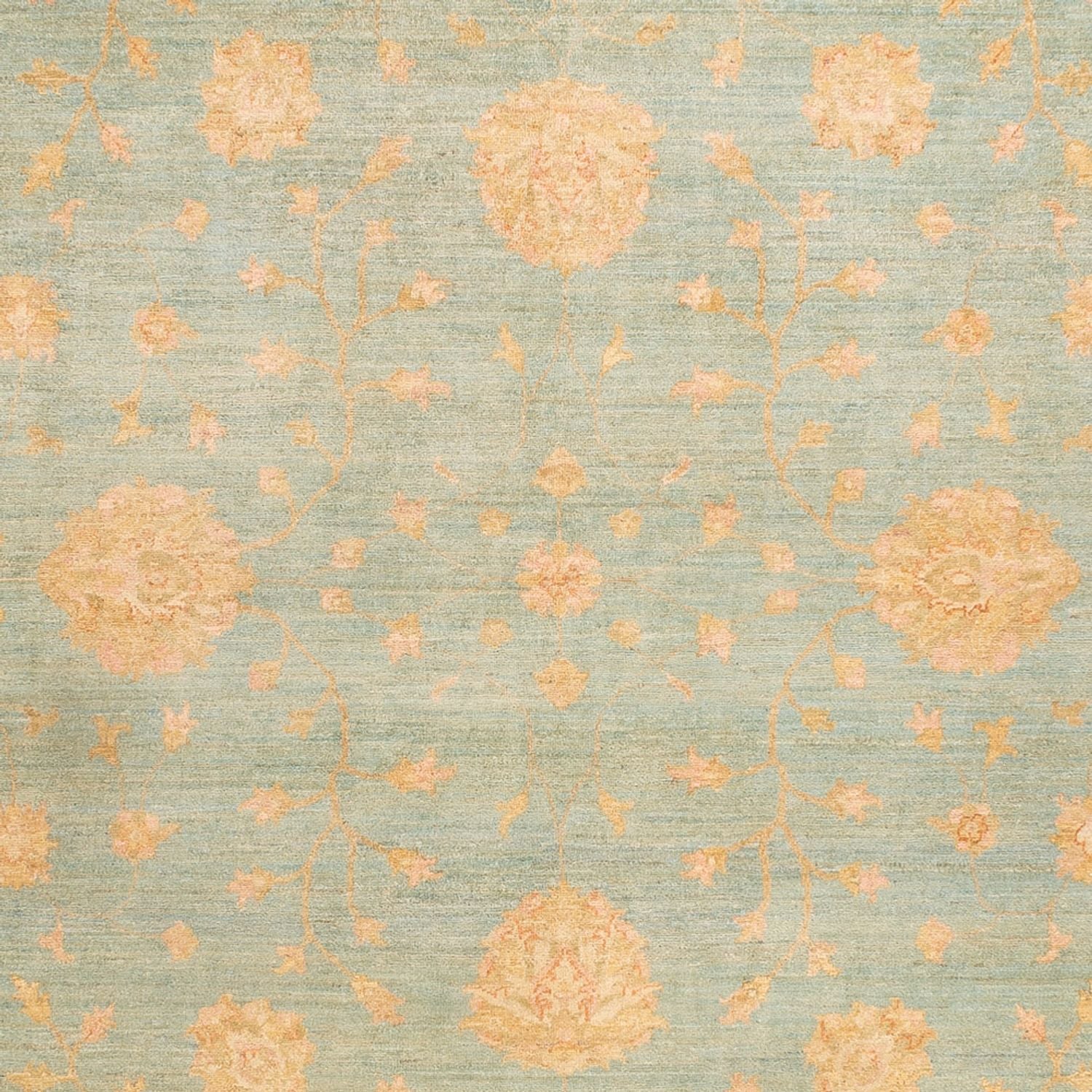 Alfombra Ziegler - 344 x 251 cm - verde claro