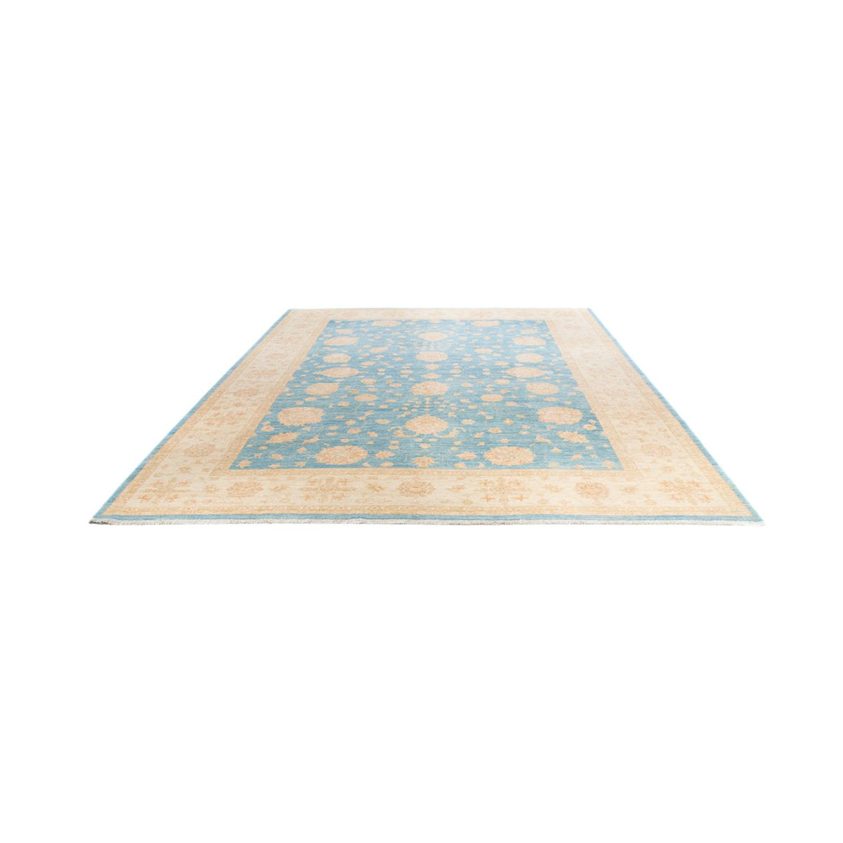 Alfombra Ziegler - 343 x 258 cm - azul claro