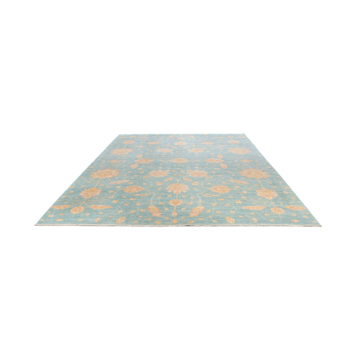 Alfombra Ziegler - 352 x 253 cm - azul claro