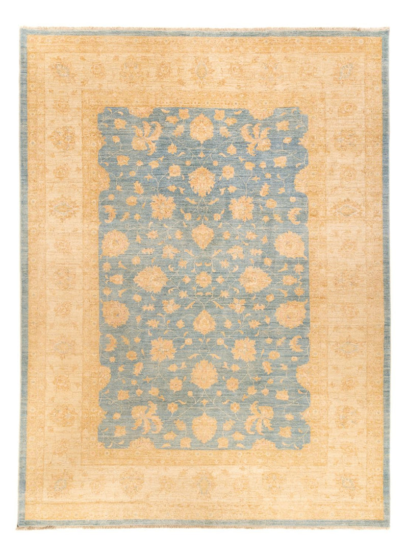Alfombra Ziegler - 342 x 255 cm - azul claro