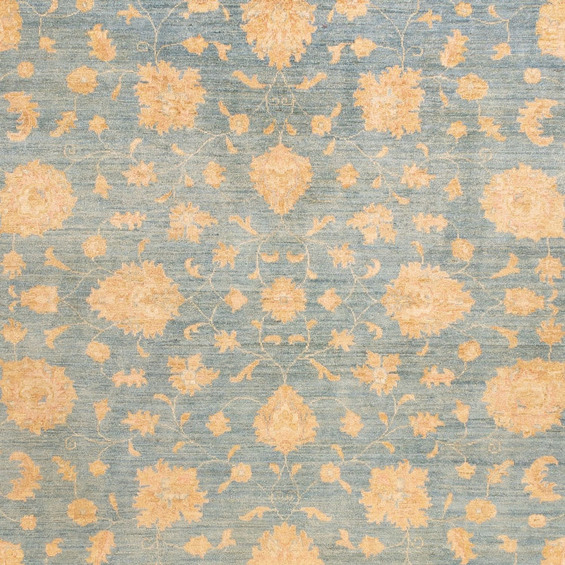 Alfombra Ziegler - 342 x 255 cm - azul claro