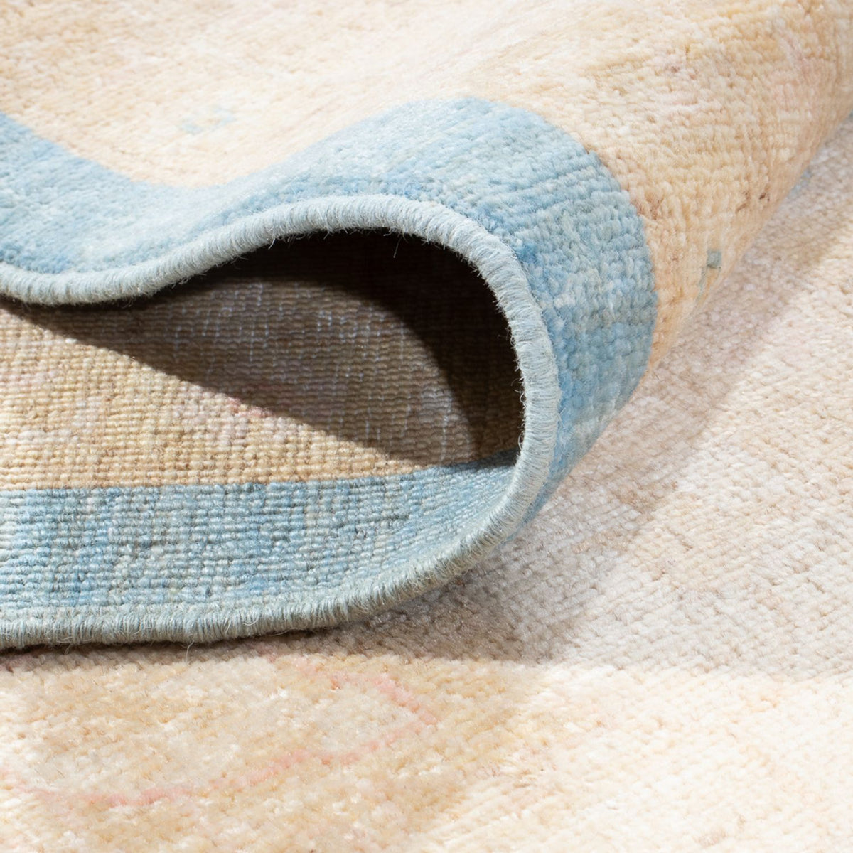 Alfombra Ziegler - 342 x 255 cm - azul claro