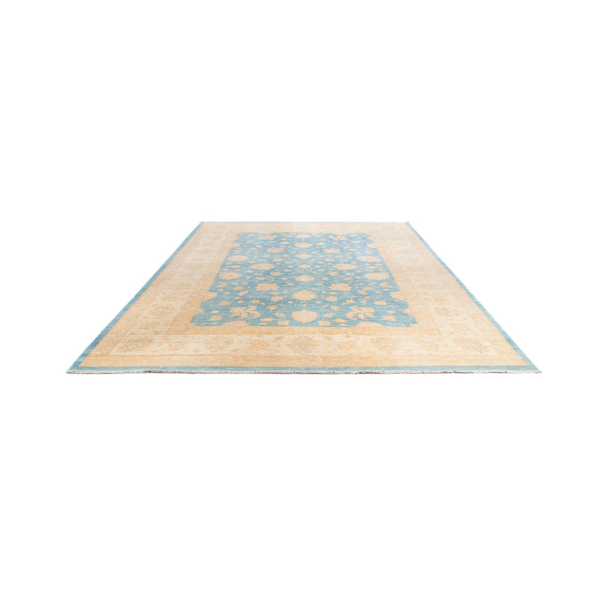 Alfombra Ziegler - 342 x 255 cm - azul claro