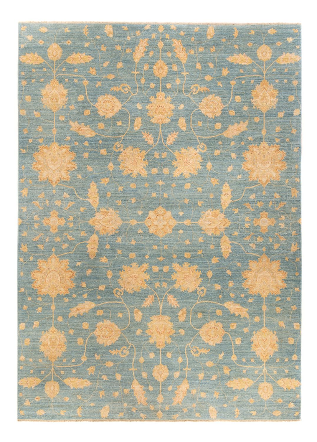 Alfombra Ziegler - 348 x 252 cm - azul marino