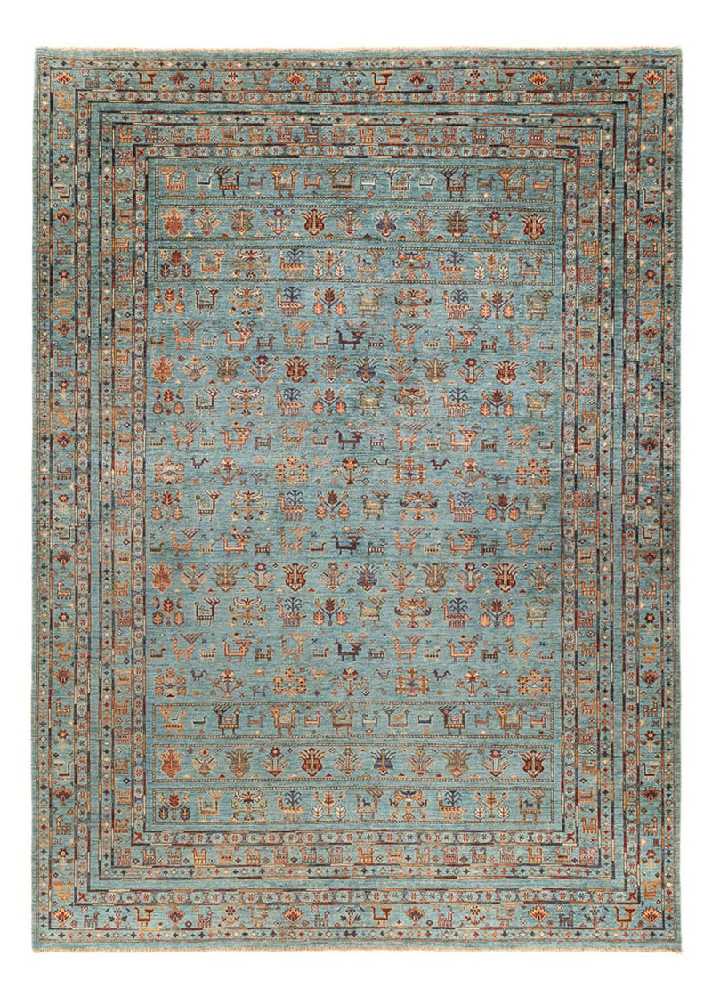 Alfombra Ziegler - Ariana - 341 x 246 cm - azul oscuro