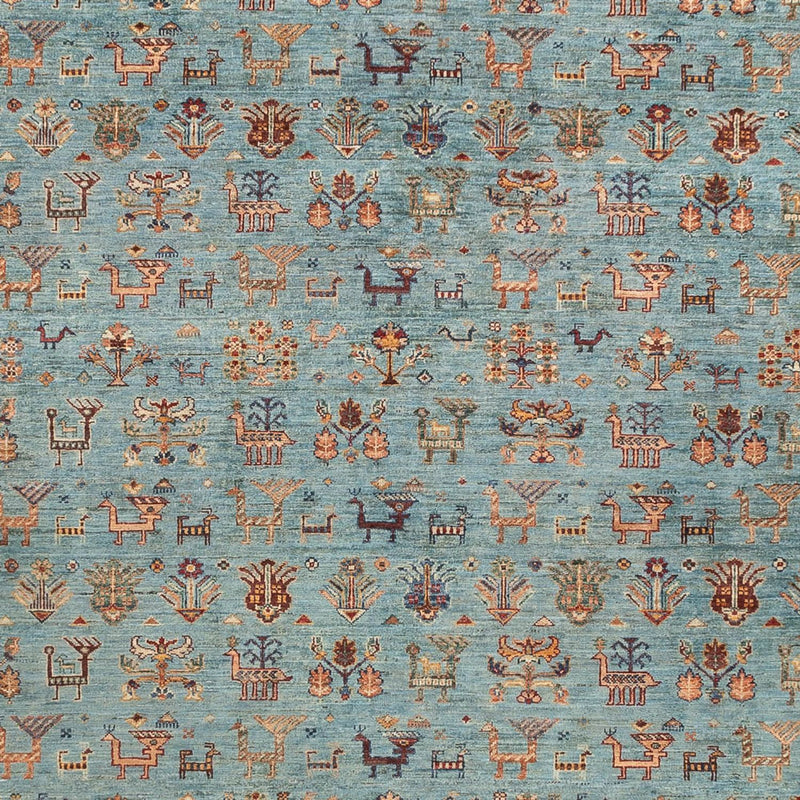 Alfombra Ziegler - Ariana - 341 x 246 cm - azul oscuro
