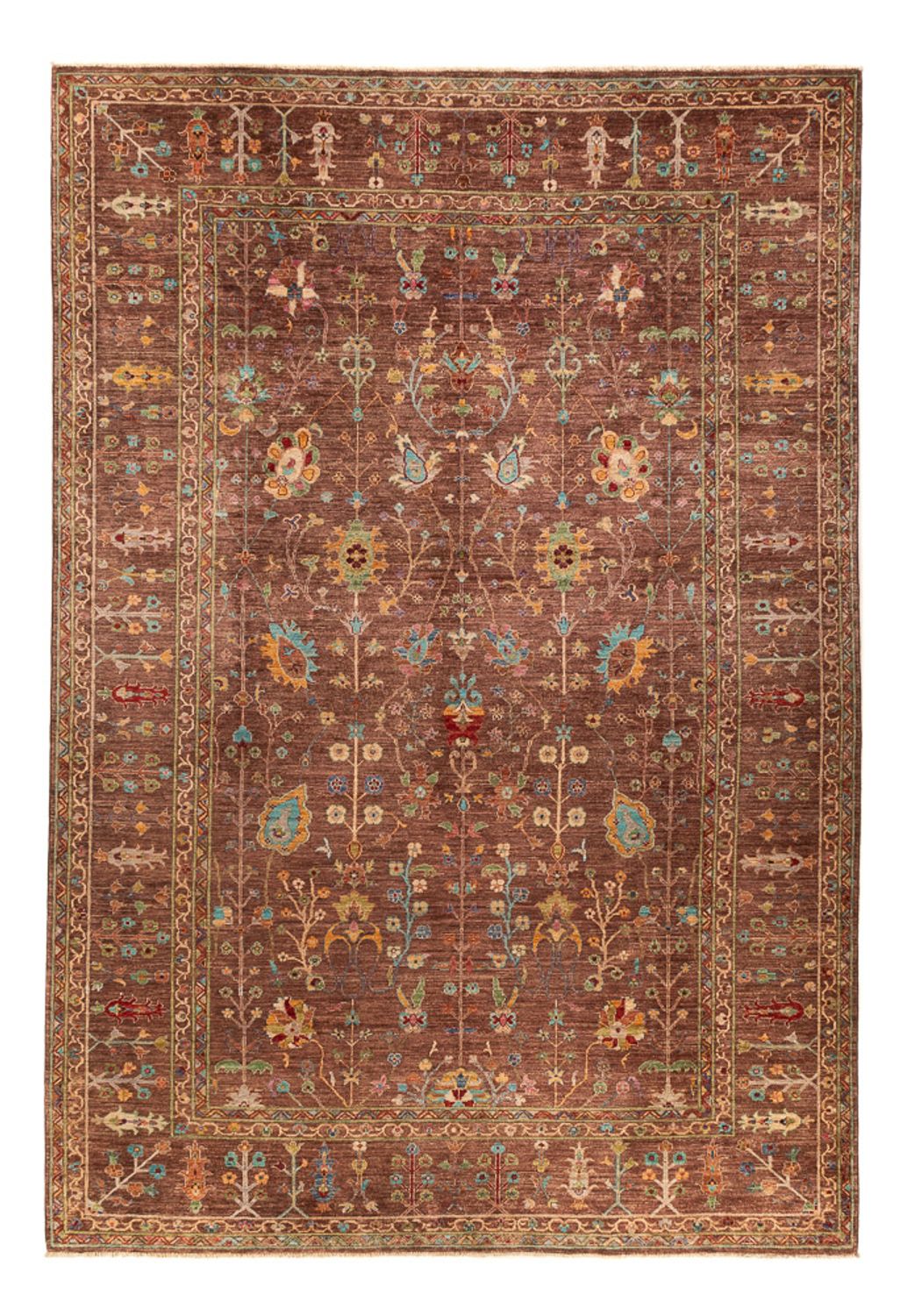 Alfombra Ziegler - Ariana - 344 x 244 cm - marrón