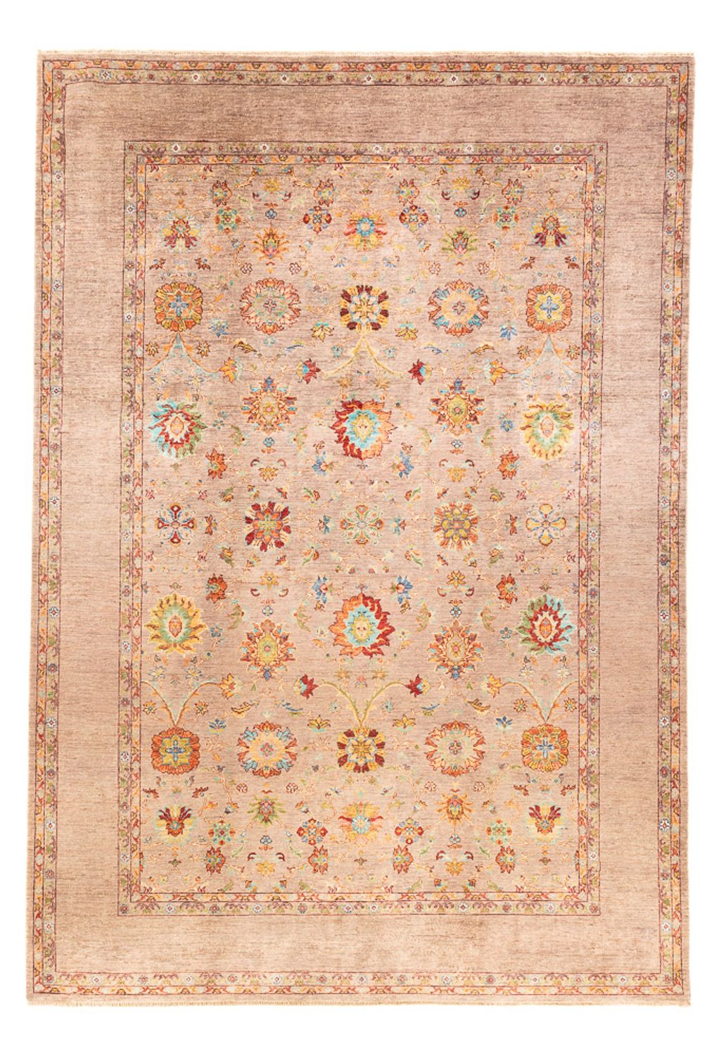 Alfombra Ziegler - Ariana - 347 x 240 cm - marrón claro