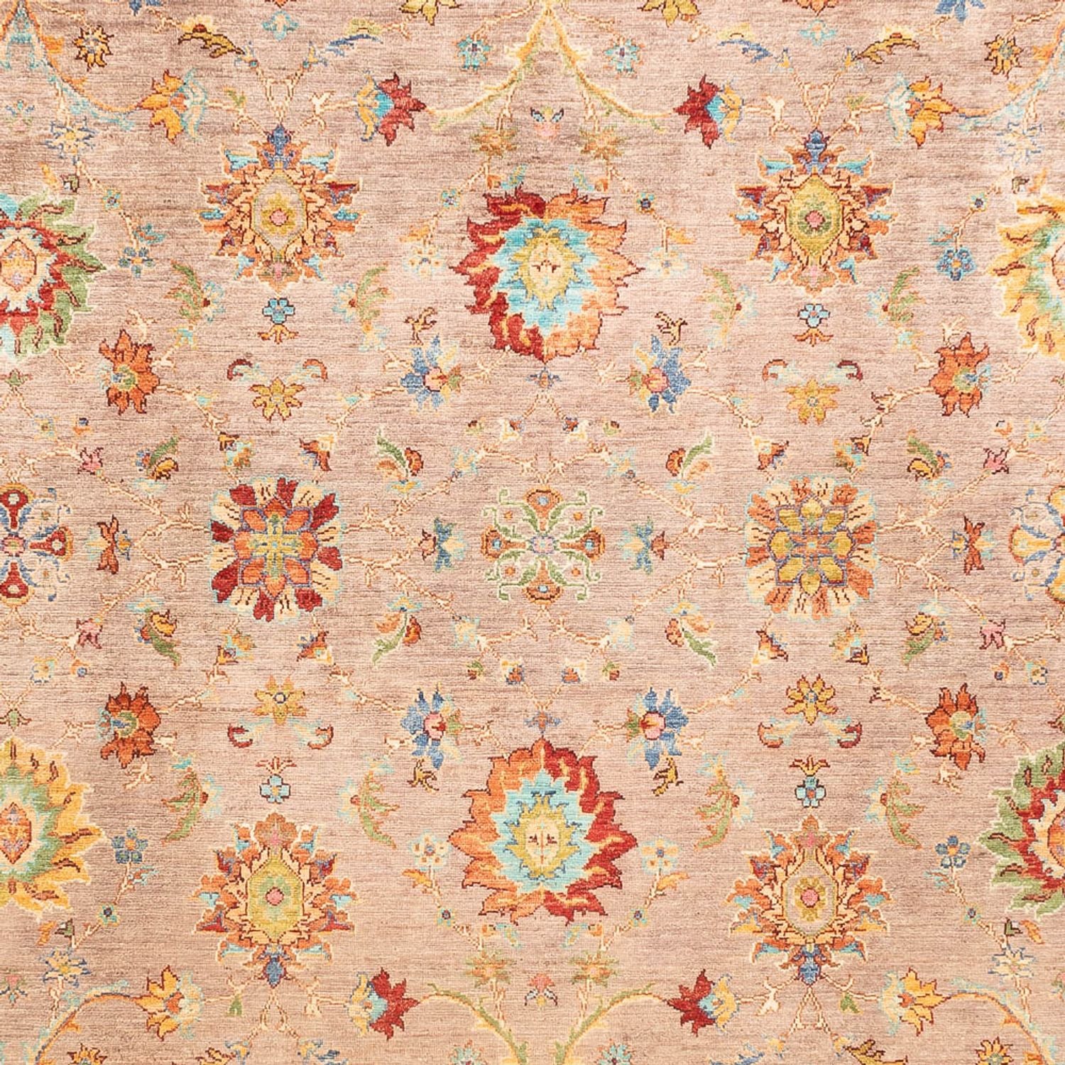 Alfombra Ziegler - Ariana - 347 x 240 cm - marrón claro