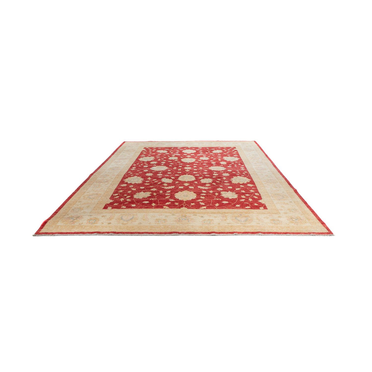 Alfombra Ziegler - 355 x 254 cm - rojo