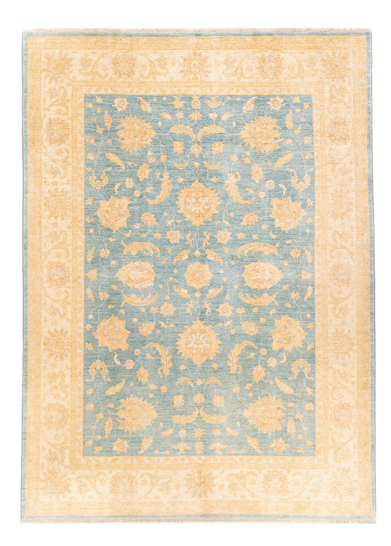 Alfombra Ziegler - 343 x 249 cm - azul claro