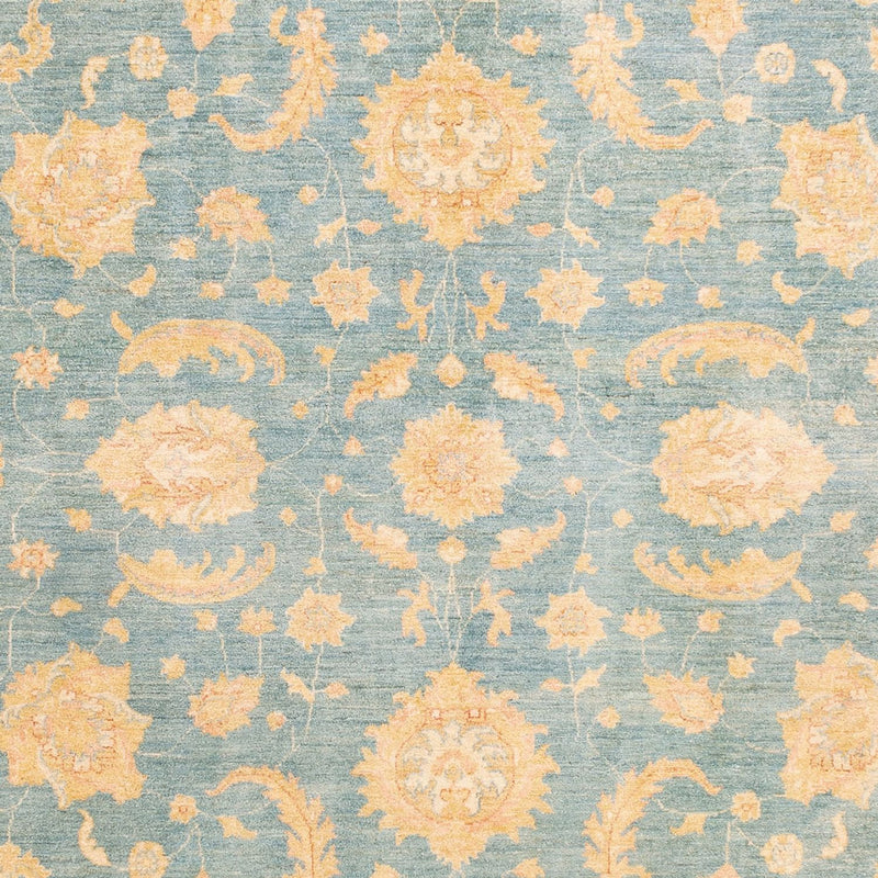 Alfombra Ziegler - 343 x 249 cm - azul claro