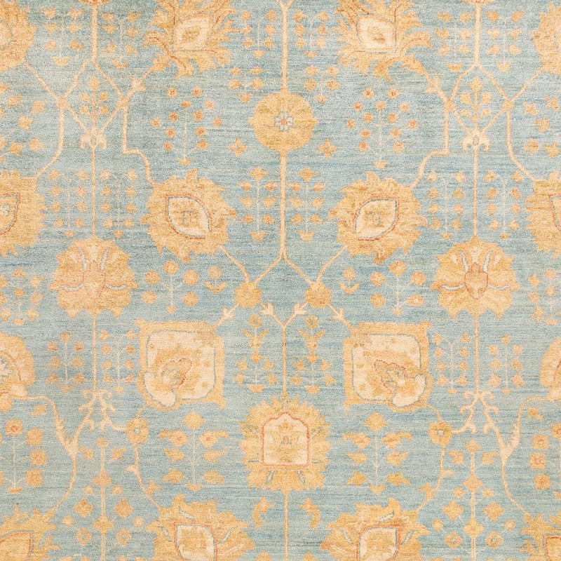Alfombra Ziegler - 345 x 257 cm - azul claro