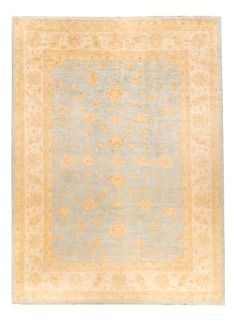 Alfombra Ziegler - 342 x 257 cm - azul claro