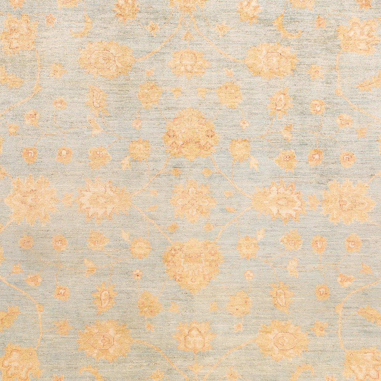Alfombra Ziegler - 342 x 257 cm - azul claro