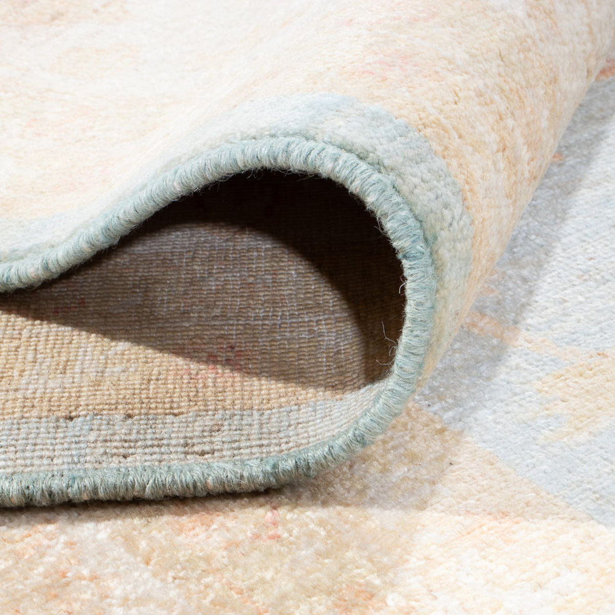 Alfombra Ziegler - 342 x 257 cm - azul claro